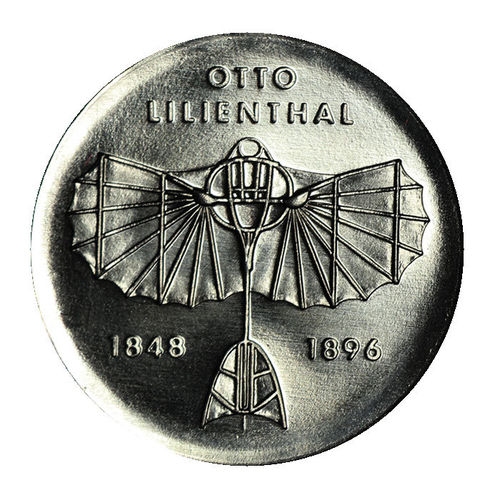 Jaeger 1546 5 Mark DDR Otto Lilienthal 1973 ST