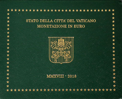 Vatikan Euro Münzen Set 2018 ST Kursmünzensatz