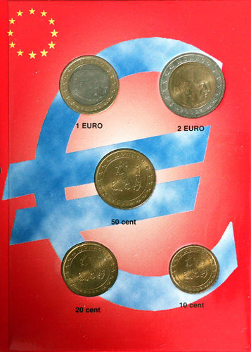 3,80 Euro KMS Monaco Münzsatz 2002 bankfrisch