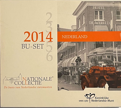Niederlande 3.88 Euro Kursmünzensatz KMS Nationale Collectie 2014 ST Folder