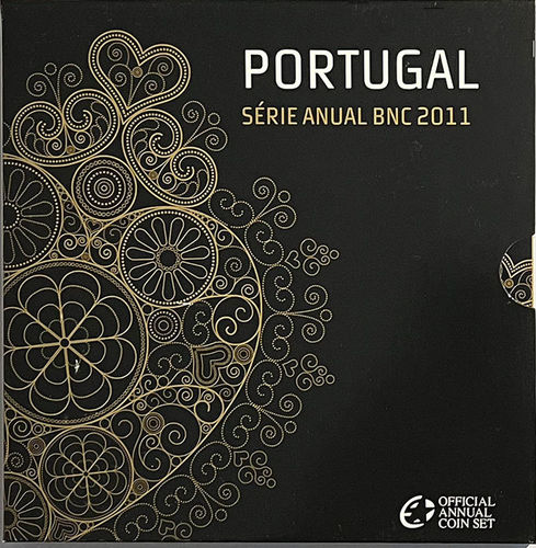 Portugal 3.88 Euro Kursmünzensatz KMS 2011 ST Folder