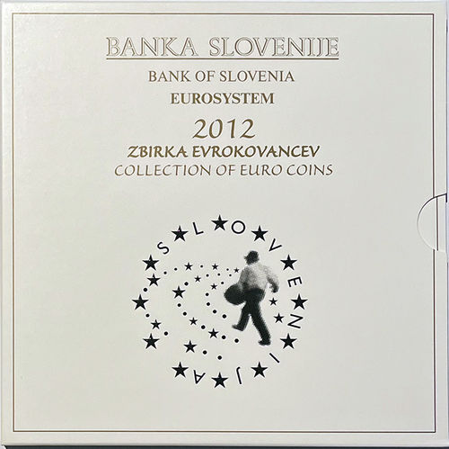 3.88 + 2 + 3 Euro Slowenien Kursmünzensatz KMS 2012 ST