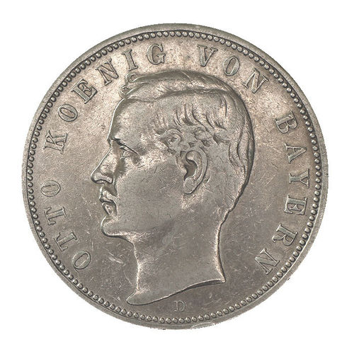10 x 5 Mark Otto von Bayern Investorenpaket Silbermünzen