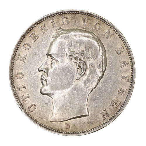 10 x 3 Mark Otto von Bayern Investorenpaket Silbermünzen