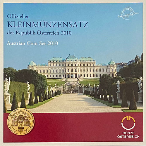 Österreich 3.88 Euro Kursmünzensatz KMS 2010 ST Schönbrunn