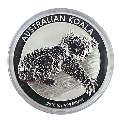Australien 1 Dollar 1 Unze Silber Koala 2012 ST