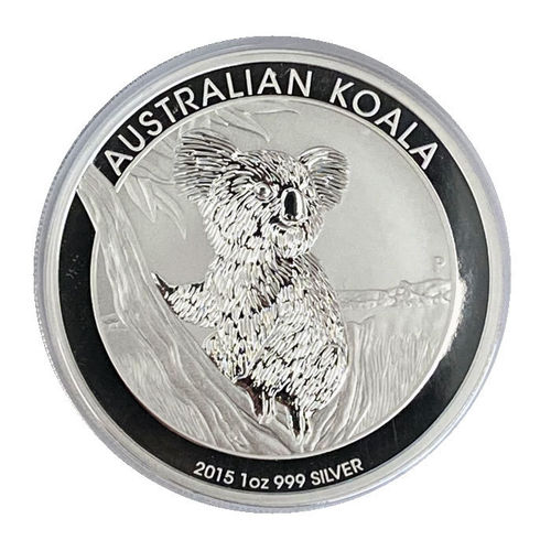 Australien 1 Dollar 1 Unze Silber Koala 2015 ST