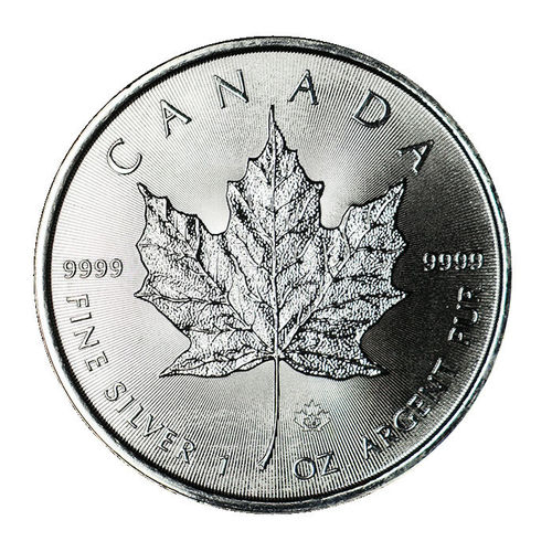 Kanada 1 Unze Silber Maple Leaf 2014 ST