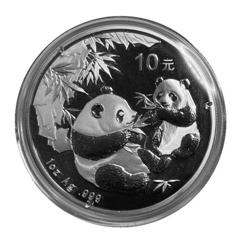 China 10 Yuan 1 Unze Silber Panda 2006 ST