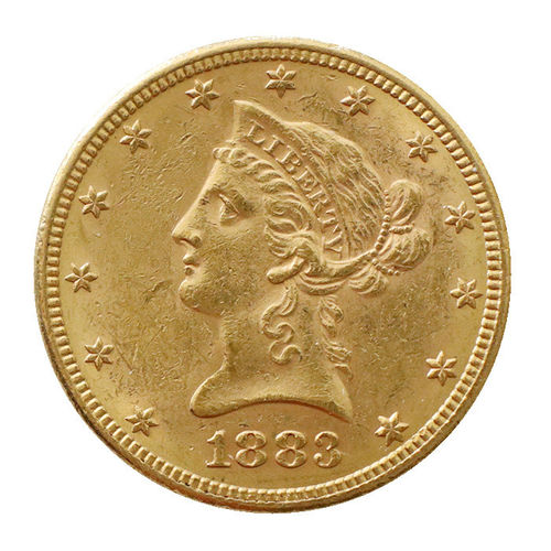 USA 10 Dollar Gold Eagle Liberty Head 1883 ss-vz