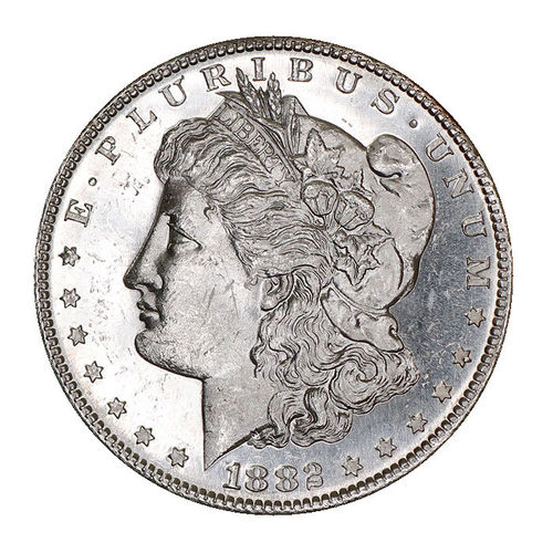 USA 1 Morgan Dollar Silber 1882 S San Francisco MS 63