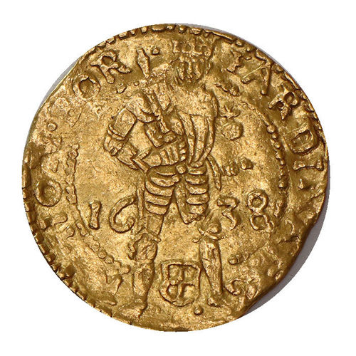 Niederlande Stadt Zwolle Dukat Ferdinand III. Habsburg Gold 1638 ss