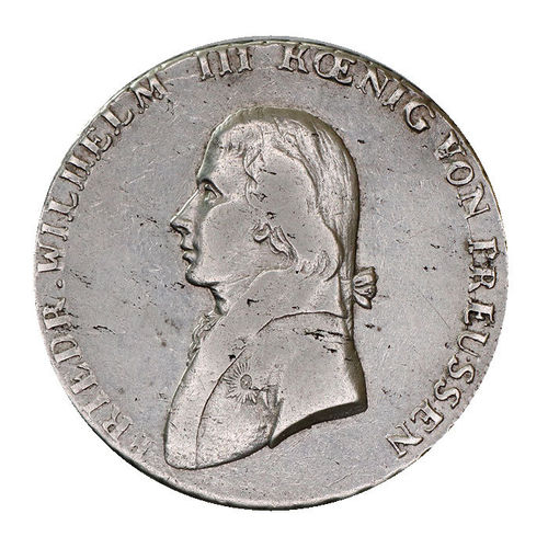 Brandenburg Preussen Taler König Friedrich Wilhelm III. 1802 A s-ss